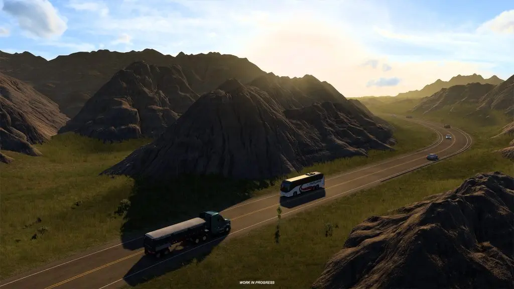 South Dakota Badlands Milli Parkı, American Truck Simulator ek paketinden kare (10)