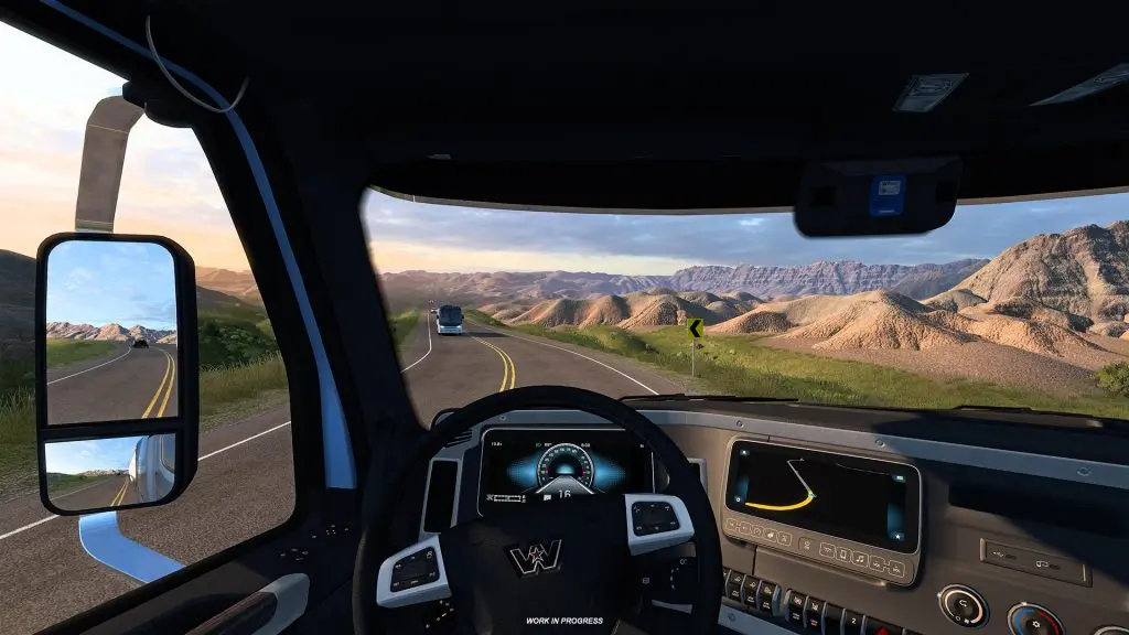 South Dakota Badlands Milli Parkı, American Truck Simulator ek paketinden kare (3)