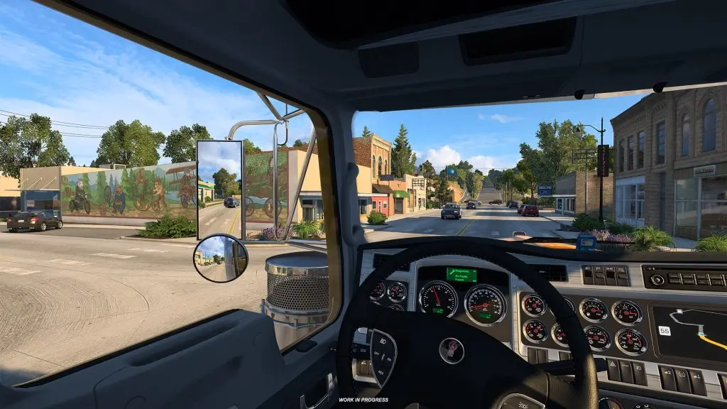 South Dakota Hot Springs, American Truck Simulator harita ek paketinden kare (3)