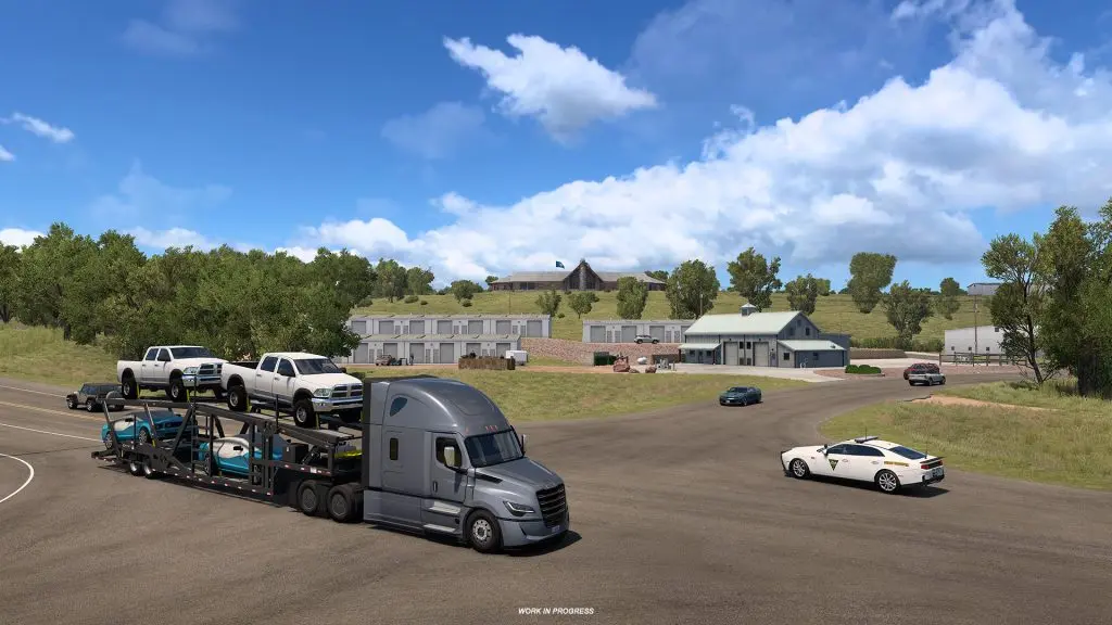 South Dakota Hot Springs, American Truck Simulator harita ek paketinden kare (7)