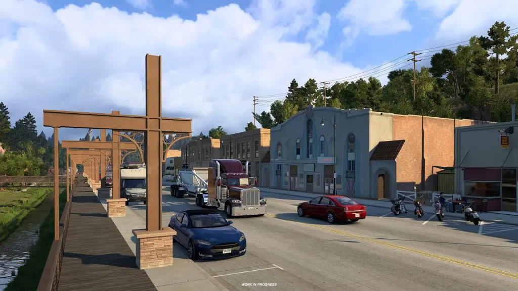 South Dakota Hot Springs, American Truck Simulator harita ek paketinden kare (9)