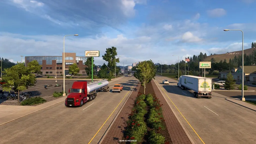 South Dakota Rapid City, American Truck Simulator ek paketinden kare (6)