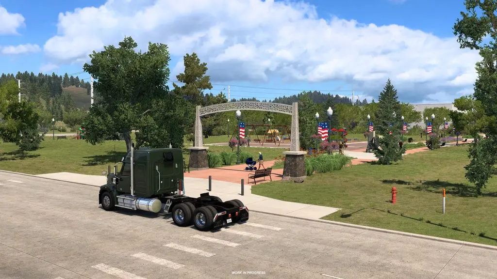 South Dakota Rapid City, American Truck Simulator ek paketinden kare (7)