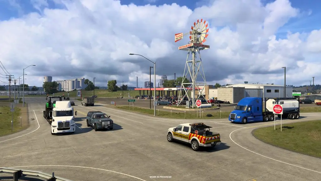 South Dakota Rapid City, American Truck Simulator ek paketinden kare (9)