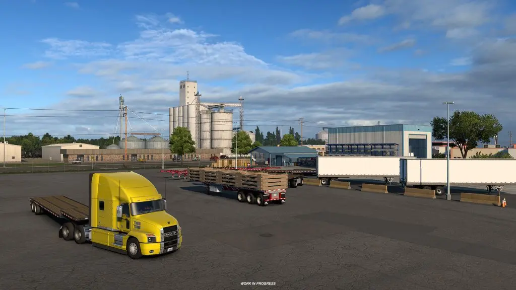 South Dakota sanayi tesisleri, American Truck Simulator ek paketinden kare (2)