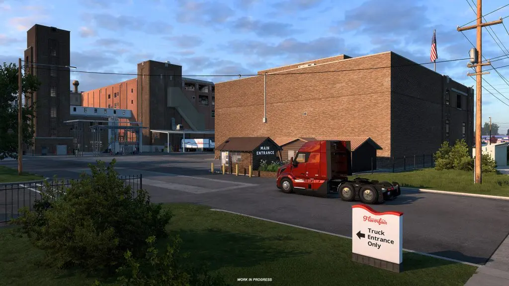 South Dakota sanayi tesisleri, American Truck Simulator ek paketinden kare (9)