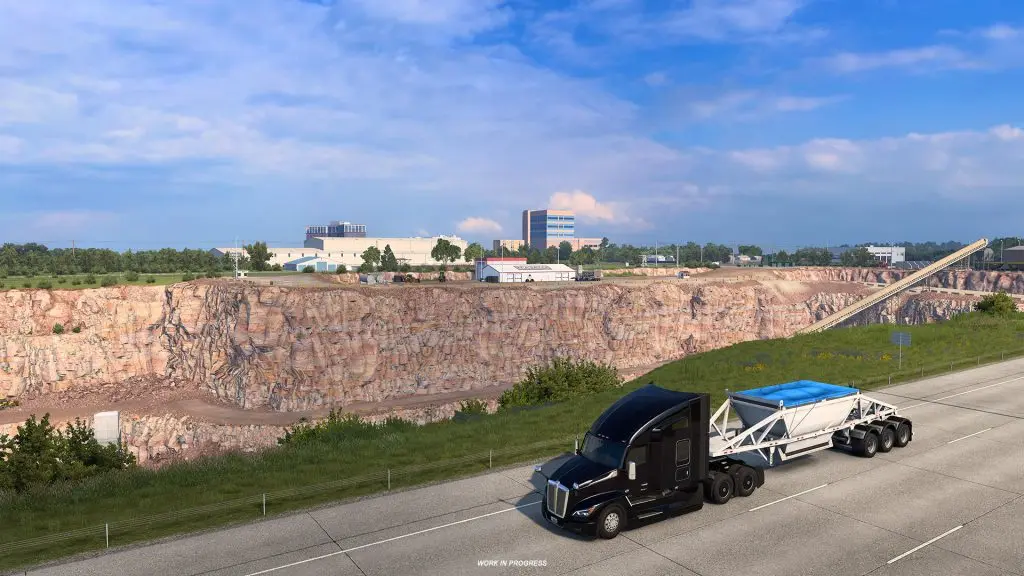 American Truck Simulator South Dakota ek paketinde Sioux Falls (11)