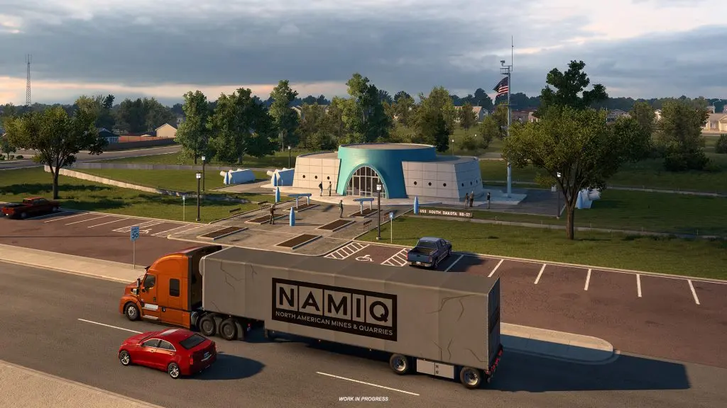 American Truck Simulator South Dakota ek paketinde Sioux Falls (7)