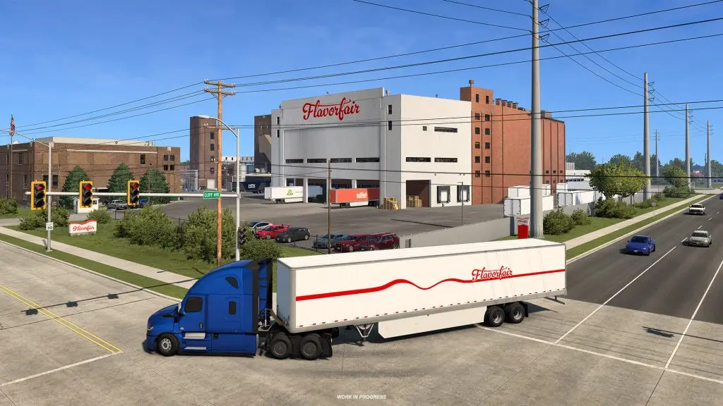 American Truck Simulator South Dakota ek paketinde Sioux Falls (9)
