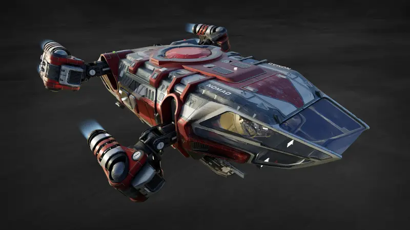 Elite Dangerous Nomad gemisinin tasarım görseli (1)