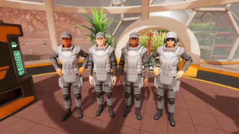 Planetbase 2 Dev Update 07: Güvenlik Ekibi, Maden ve Nükleer Tesis