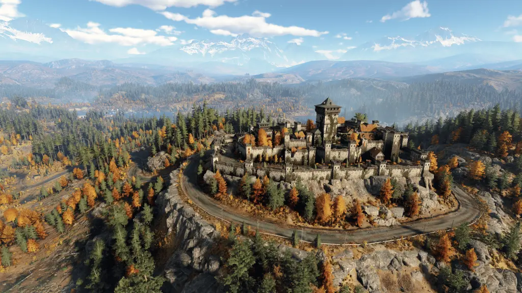 RoadCraft Reclaim Autumn Collapse haritası, fırtınanın vurduğu Orta Avrupa ormanı (2)