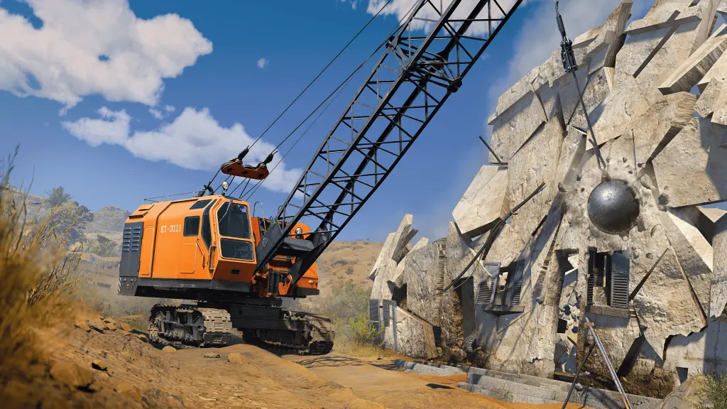RoadCraft 5111Б Dragline Demolisher, yapıları söken ağır yıkım vinci (2)