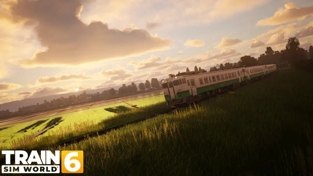 Train Sim World 6 Tadami Line paketindeki KiHa 40 dizel vagonu