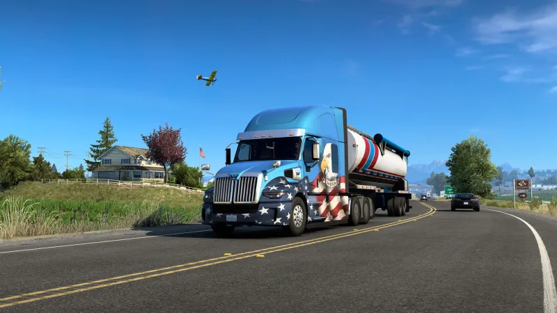American Truck Simulator nedir sorusunun kapak görseli: oyunun resmî Steam kapağı