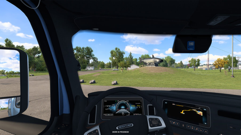 North Dakota, American Truck Simulator harita ek paketinden kare (13)