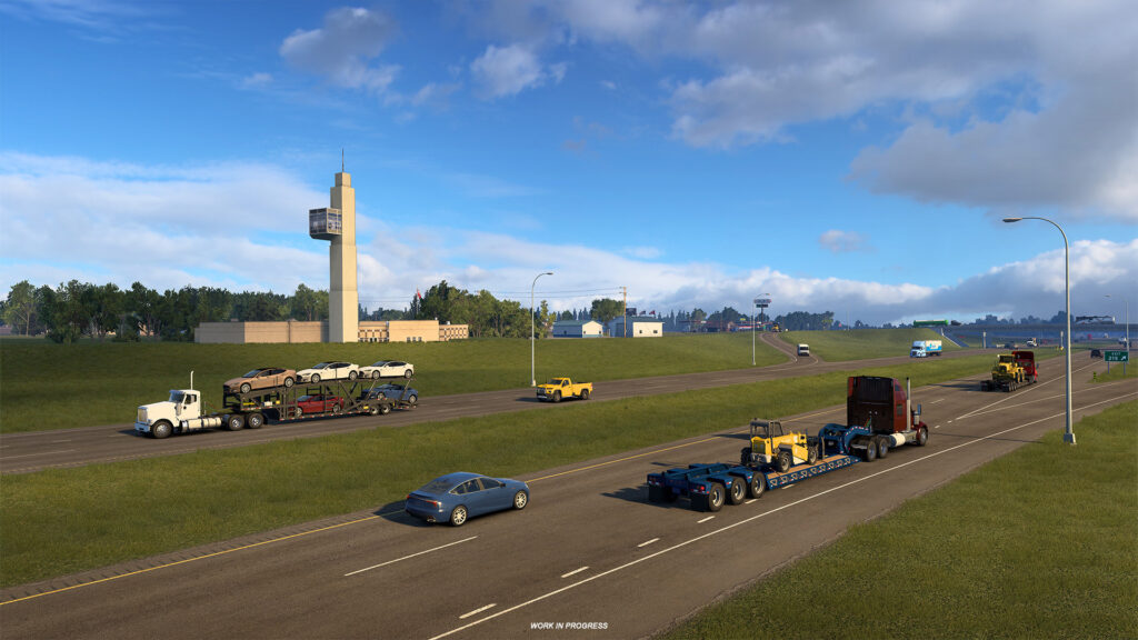 North Dakota, American Truck Simulator harita ek paketinden kare (15)