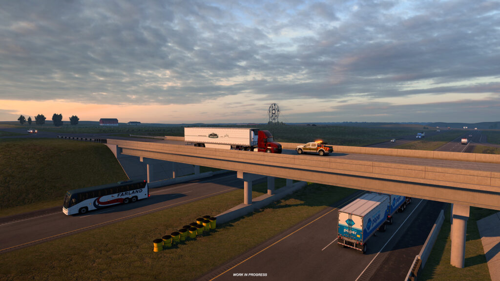 North Dakota, American Truck Simulator harita ek paketinden kare (2)