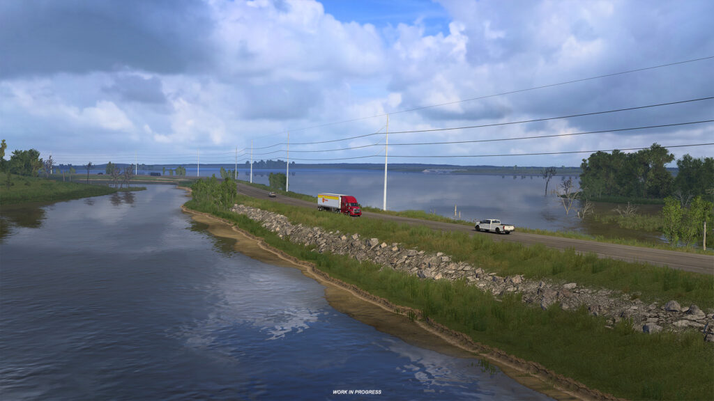 North Dakota, American Truck Simulator harita ek paketinden kare (4)