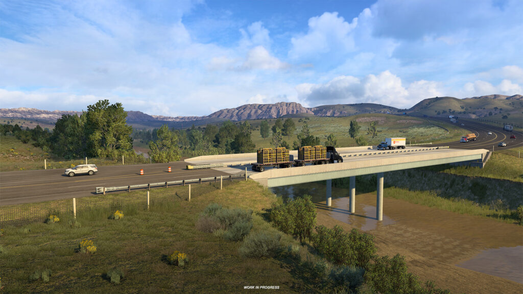 North Dakota, American Truck Simulator harita ek paketinden kare (6)