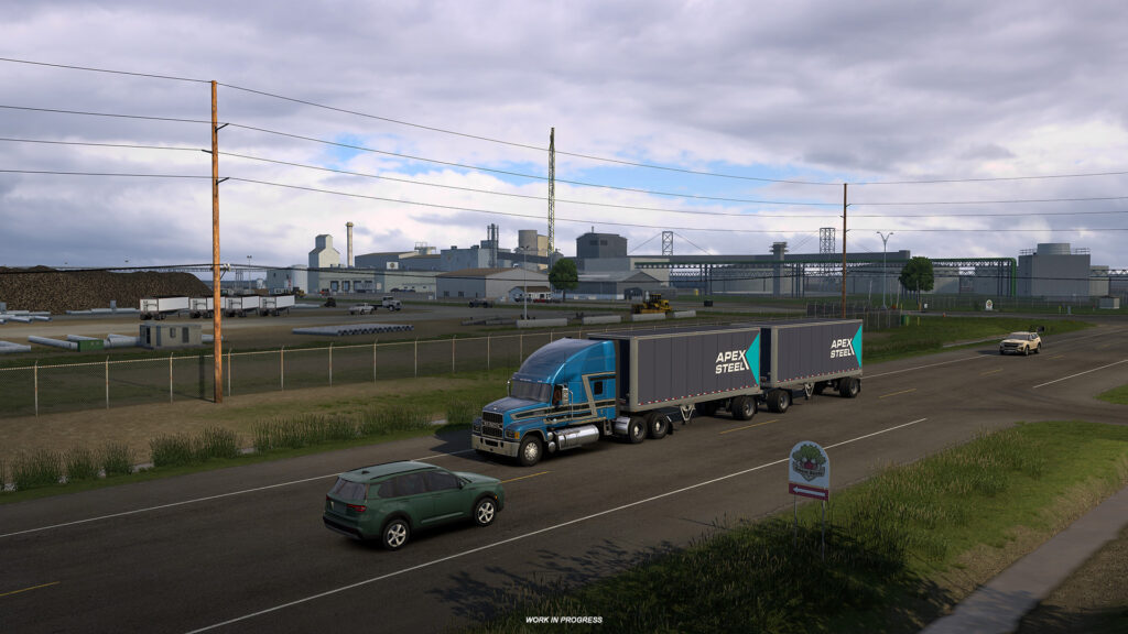 North Dakota, American Truck Simulator harita ek paketinden kare (7)