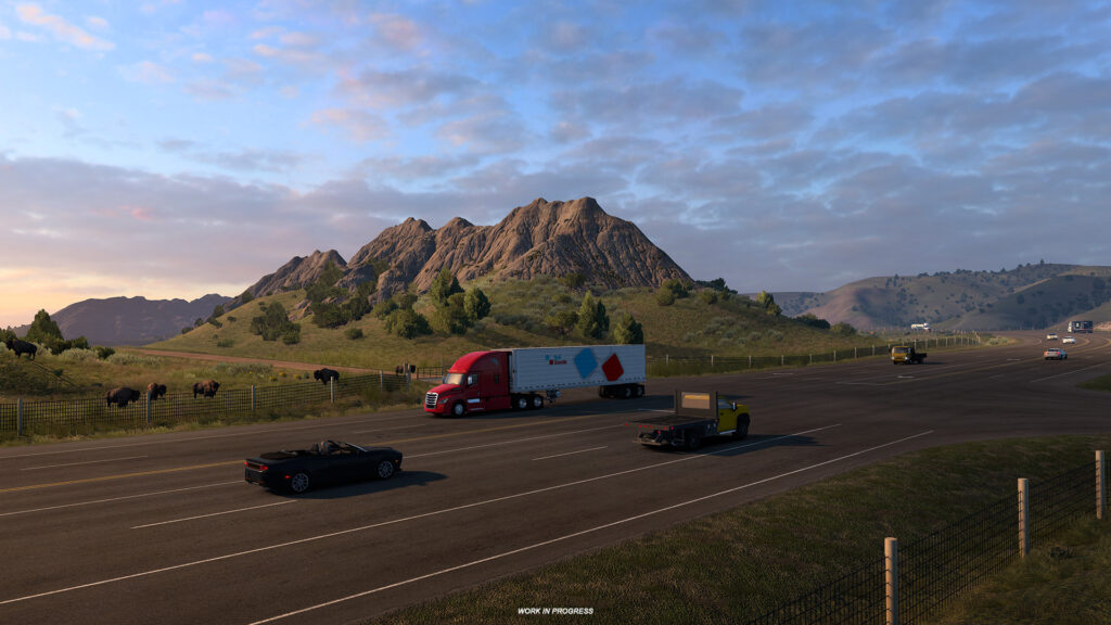 North Dakota, American Truck Simulator harita ek paketinden kare (8)