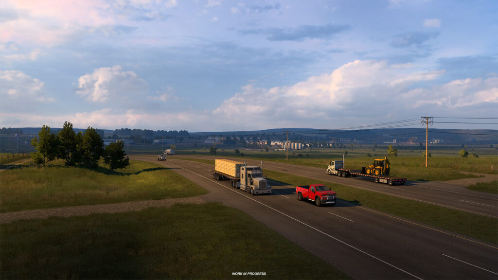 North Dakota, American Truck Simulator harita ek paketinden kare (9)