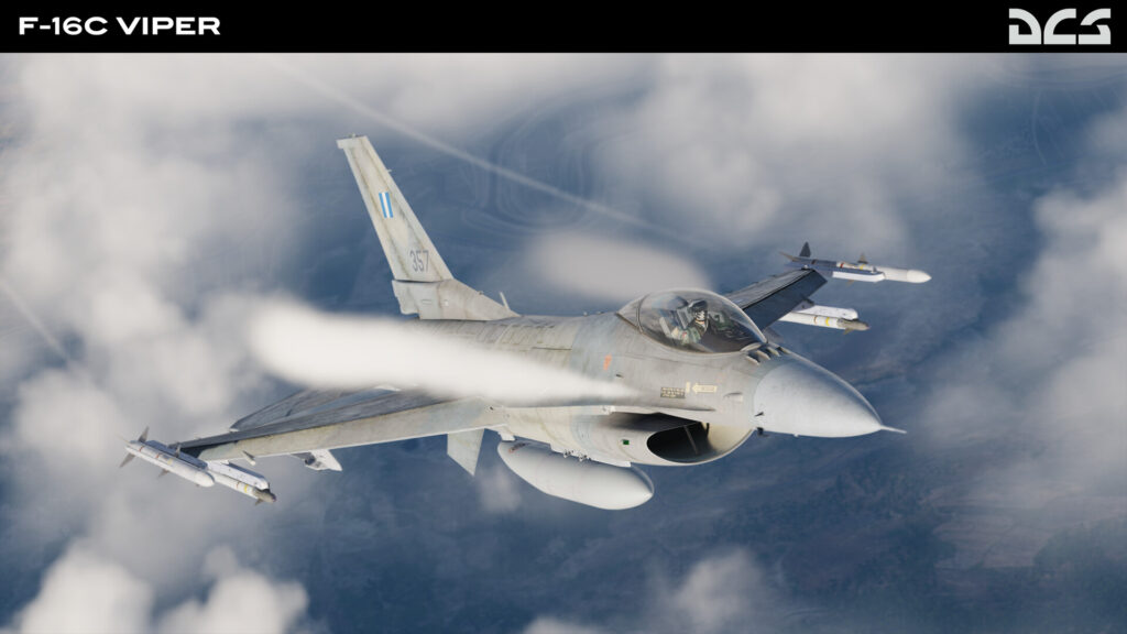 DCS World oyunundan ekran görüntüsü