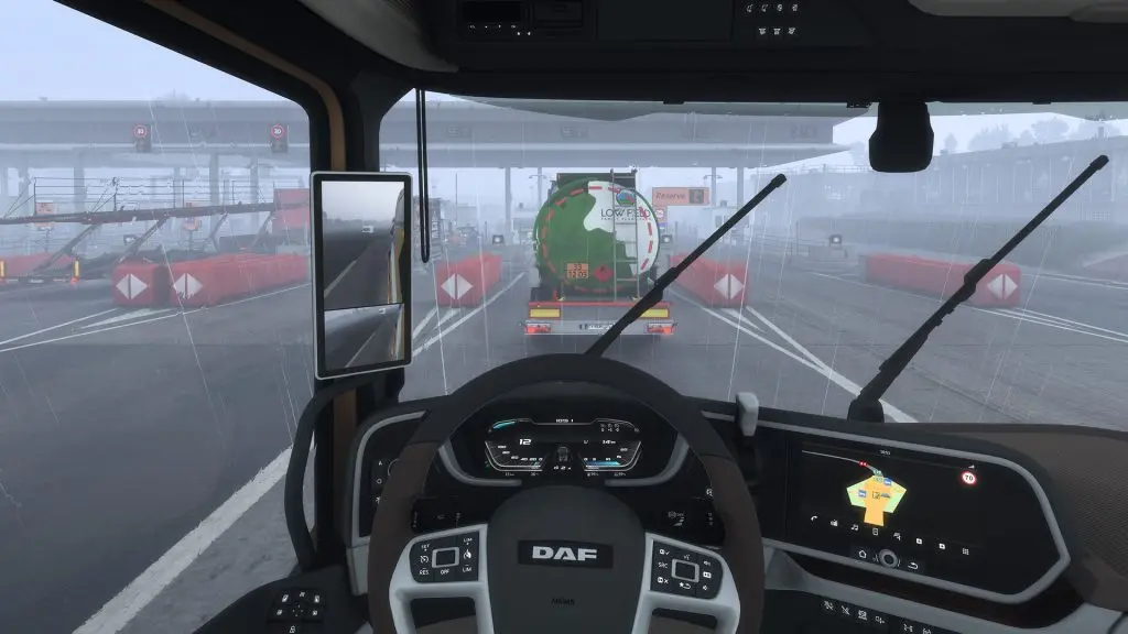 Euro Truck Simulator 2 oyunundan ekran görüntüsü