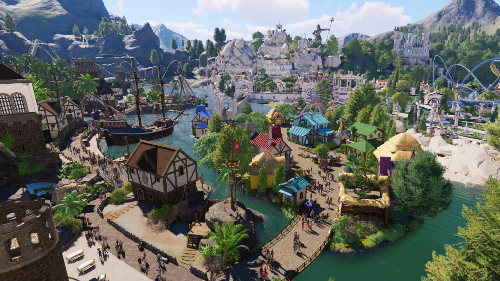 Planet Coaster 2 oyunundan ekran görüntüsü