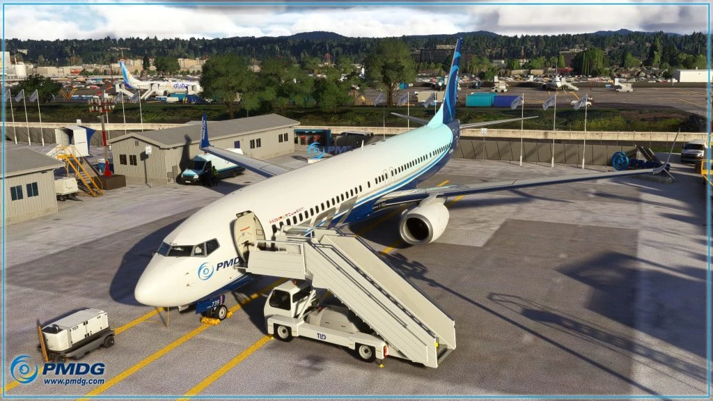 PMDG uçakları kataloğundan 737-900 kapıda