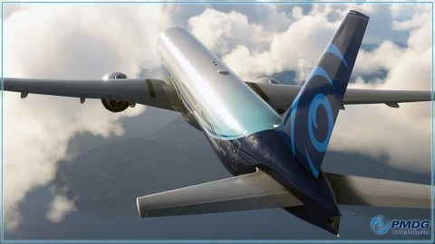 MSFS 2024 uçak eklentileri arasından PMDG 777-300ER