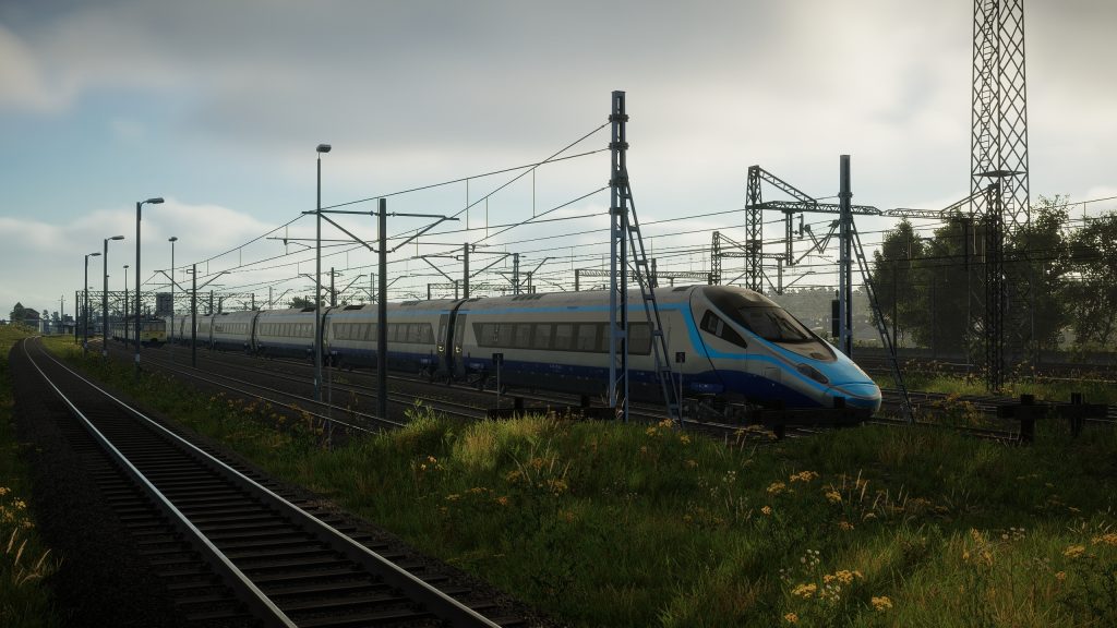 SimRail Steam Atölyesi ve görev düzenleyicisini açan 22 Ocak 2026 güncellemesinden bir kare
