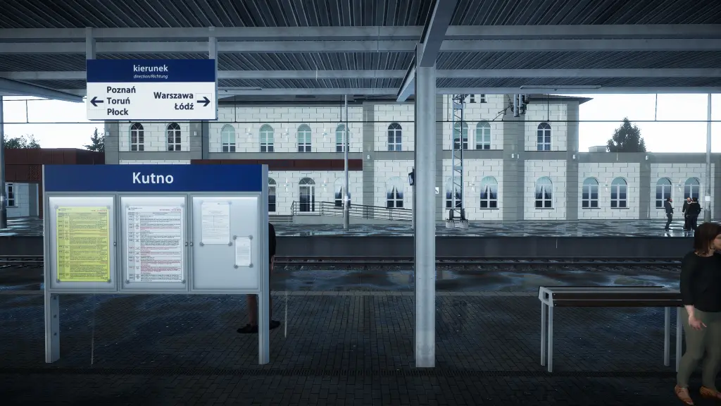 SimRail Łódź North Region ek paketinin tanıtım kareleri (2)