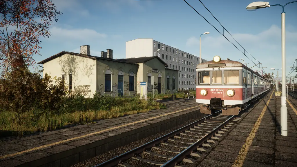 SimRail Łódź North Region ek paketinin tanıtım kareleri (3)