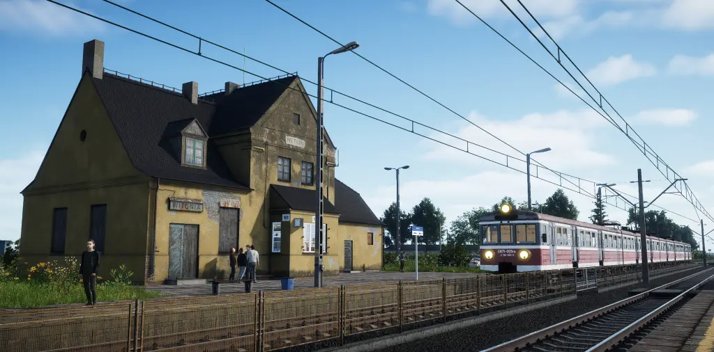 SimRail Łódź North Region ek paketinin tanıtım kareleri (4)