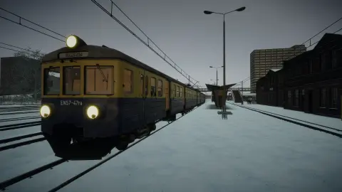 SimRail Łódź North Region ek paketinin kapak görseli