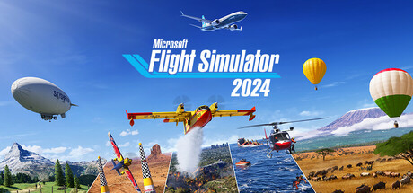 Microsoft Flight Simulator 2024 Steam kapak görseli