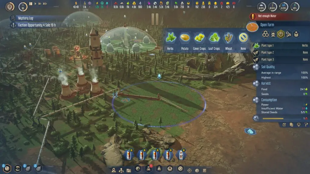 Surviving Mars: Relaunched oyunundan ekran görüntüsü