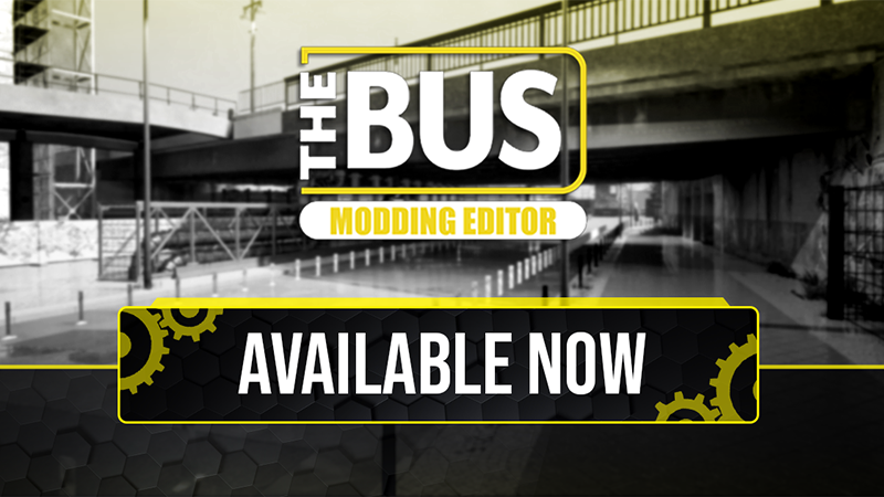 The Bus mod düzenleyicisinin duyuru görseli