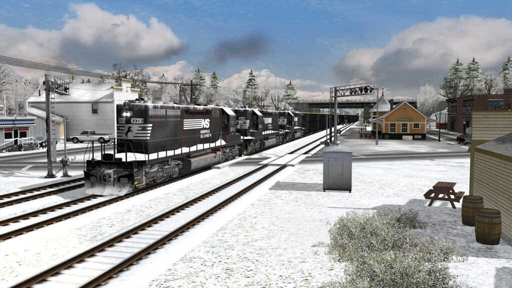 Train Simulator Classic oyunundan ekran görüntüsü