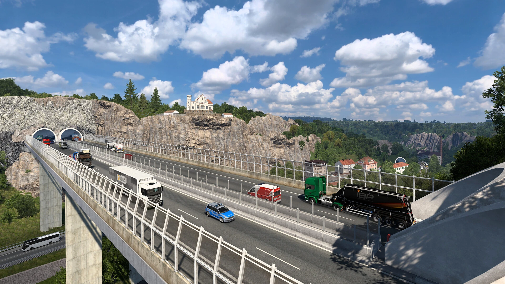 TruckersMP nedir konulu rehberin kapak görseli, Euro Truck Simulator 2 karesi